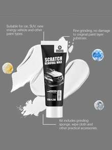 Kem sửa chữa vết xước xe hơi, đánh bóng và loại bỏ vết xước sơn, tăng độ bóng và lớp phủ bảo vệ, dụng cụ dặm vá cầm tay. - A - Xem 7