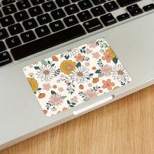 1 miếng dán trang trí bàn di chuột laptop họa tiết hoa anh đào và côn trùng, kích thước: 5.51 x 3.54 inch, chống trượt, chống trầy xước, bề mặt mờ, không ảnh hưởng đến chức năng bàn di chuột. - Xem 3