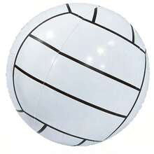 1pc New Inflatable Soccer Ball/Basketball/Baseball/World Cup/Rugby/Volleyball/Beach Ball, Ideal For Interaction, Friendship, Family, Hot Selling, Perfect Gift For Boyfriend/Girlfriend, Birthday, Party, Pool & Beach Essential - Multicolor - View 10