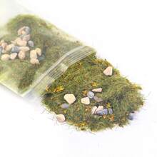 Model Rock Particles Ground Grass Miniature Scene DIY Hand-Made Matching Scene Terrain Grass Model Making Terrain Vegetation Scene Sand Table Simulation Stone Particles Soldier Mountain Surface Scene - Multicolor - View 14