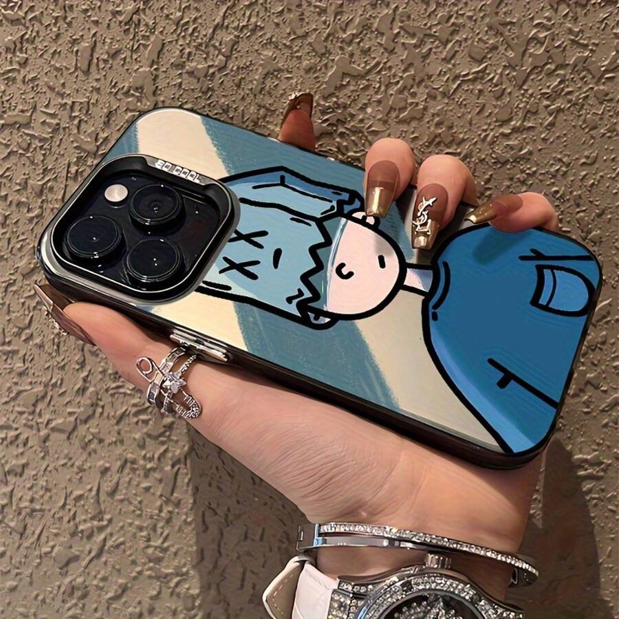 Laser Energy Case Blue Hat Boy Phone Case, Compatible With The Series - Warna Campuran 1 - View 1