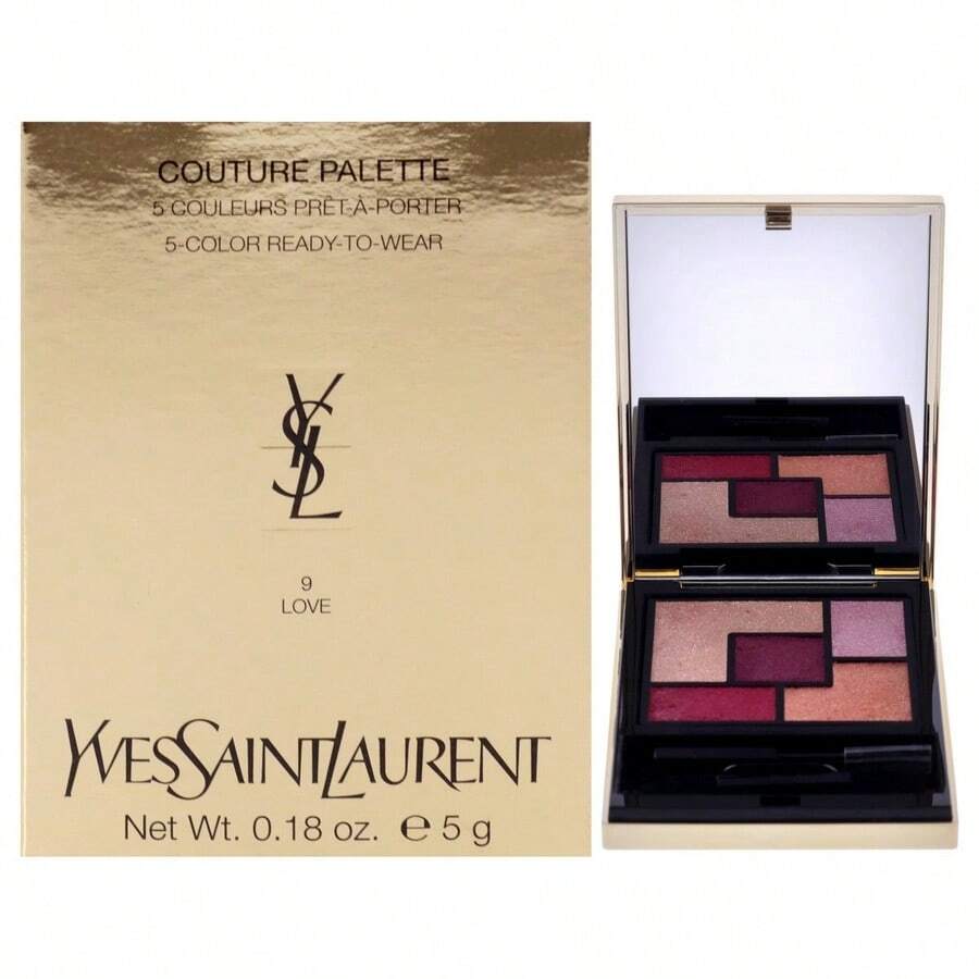 Couture Palette - 09 Love By Yves Saint Laurent For Women - 0.18 Oz Eye Shadow - Trong sáng - Xem 1