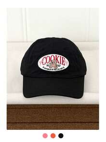 Mũ lưỡi trai mùa xuân & hè với họa tiết gấu thêu bướm, mũ snapback chống nắng thường ngày dành cho nam và nữ, màu trắng - Nhiều màu - Xem 10