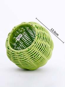 1pc Pet Bird Nest, Woven Rattan Parrot Nest, Parrot Cage, Rattan Woven Chew-Resistant Hanging Sleeping Nest, Suitable For All Seasons, Pet Supplies - View 11