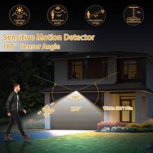 1PC/2PCS 51LED Solar Garden Lamp IP65 Waterproof Outdoor Lighting - T-51-f - View 7