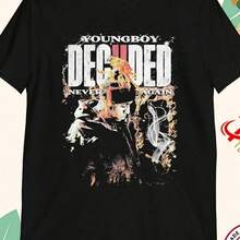 YoungBoy Never Broke Again Deciided T-ShirTS - Black - View 1