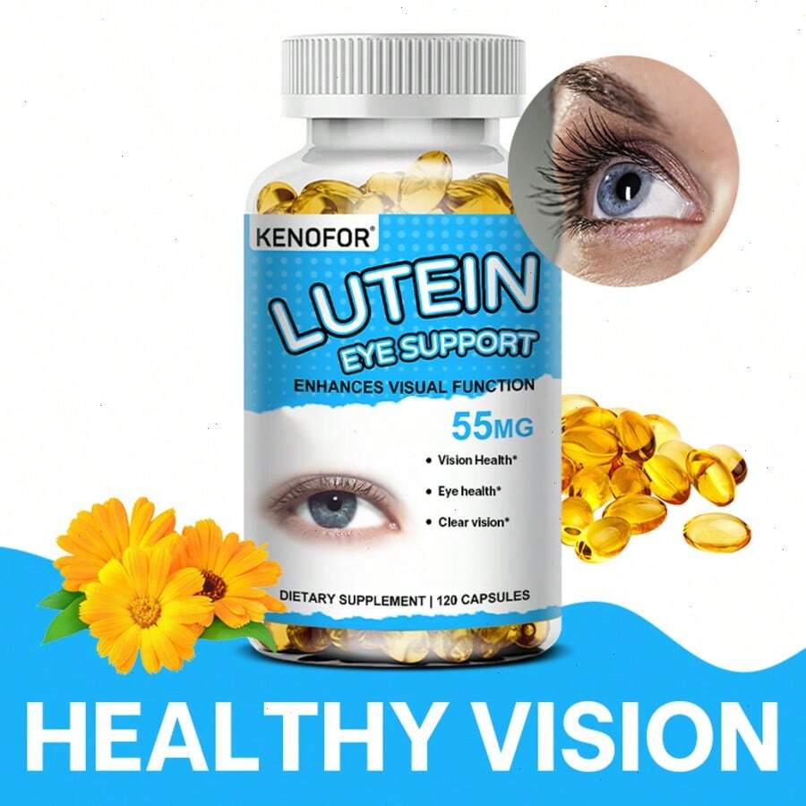Las cápsulas de luteína (que contienen zeaxantina) favorecen la visión y la salud ocular. 120 cápsulas - 120 cápsulas - Ver 1