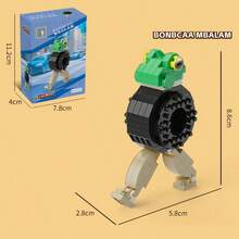 312pcs Tralalero Tralala, LiriLi Larrla, Boneca Ambalam Character Building Blocks Toy, Gift - Multicolor - View 24