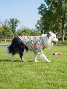 Dog Leisure Shirts For Summer - Breathable Lightweight Dog Summer Clothes, Summer Shirts For Small Medium Large Dogs, All Over Printing Dog Clothes - Watermelon And Banana Pattern - Multicolor - View 7