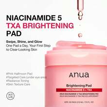 Anua Korean Face Toner Pad Facial Pad For Daily Care 60pads / 210ml / 7.10fl.Oz. - Brightening Pad - View 2
