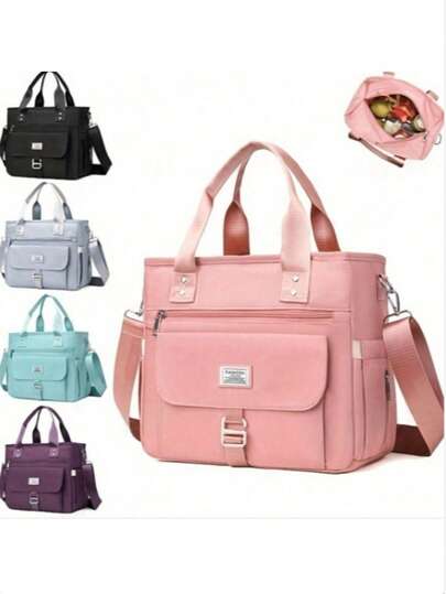 1 Túi dã ngoại cách nhiệt dày dặn, dung tích lớn, có thể mang theo, dùng làm túi đá, túi đựng bữa trưa đi làm, túi giữ nhiệt đa năng cầm tay ngoài trời, món quà tuyệt vời cho gia đình, thích hợp cho cắm trại ngoài trời, du lịch tự lái, bữa ăn văn phòng, trường học, sử dụng tại nhà, trang trí Giáng sinh, Ngày lễ tình nhân, Lễ Tạ ơn, quà tặng Giáng sinh, túi đựng đồ, túi giữ lạnh cách nhiệt, sử dụng được quanh năm.