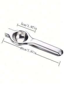 1 pieza Exprimidor manual de acero inoxidable con separador de pulpa, sin necesidad de electricidad, adecuado para uso diario en la cocina y la sala de estar. Su estilo elegante y de moda es perfecto para la decoración del hogar en bodas artísticas, una herramienta doméstica práctica y una decoración refinada para el diseño del hogar moderno. - Multicolor - Ver 8