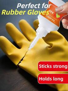 Heavy Duty Rubber Adhesive | Suitable For Rubber, Silicone, PU, TPE And TPR | Professional Grade PU Leather, Rubber, Vinyl And Plastic Material Adhesive | Applicable For Automotive Seats, Yoga Mats, Rubber Seals, Gaskets, Rubber Flooring, Hoses, Belts, PU Decorations And All Rubber Products | Fast Curing, Firm And Stable, Won't Loosen Or Fall Off | Universal Repair Glue For Home Repairs, DIY Projects And Daily Use - 35g - View 5