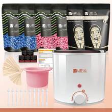 Viilife 小白罐脱毛蜡豆套装，身体护理套装。涂抹后撕除，即可拥有光滑肌肤。 - 彩色 - 查看 1