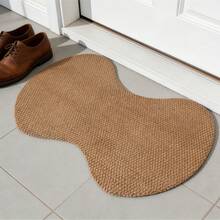 1pc Half-Circle Pineapple Entrance Mat, Thickened Faux Sisal Rug, Water-Washable Bottom, Dirt-Resistant, Kitchen Thick Carpet, Decorative Rug, Ins-Style Carpet, Shower Mat, Home Decor, Living Room Rug, Bedroom Rug, Doormat, Kitchen Rug, Bathroom Rug, Study Rug - Multicolor - View 9