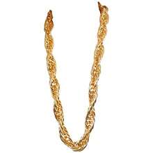 Arsimus 40-Inch Heavy Gold-Tone Dookie Chain For 80s And 90s Rapper Costume - As Pic - View 2