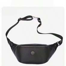 100% wasserdicht & strapazierfähiges echtes Leder Unisex Bauchtasche in Schwarz, Multifunktions-Hüfttasche, Brusttasche, modisch für Schule, Business-Casual, geräumig, geeignet für Büro, Schule, Arbeit, Pendeln, Outdoor, Reisen, passend für Teenager, Frauen, Studenten, Büromitarbeiter, japanischer Stil Tasche - Verschiedenfarbig - Übersicht 3