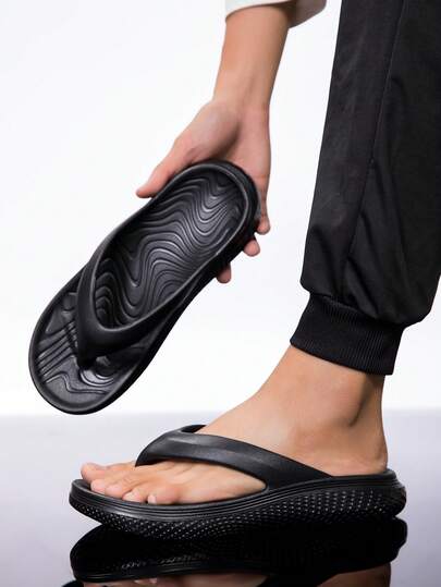 Ropa casual de verano: Nuevos zapatos para parejas tanto para hombres como para mujeres. Cómodos de llevar, diseño antideslizante. Material de EVA para flexibilidad y suavidad. Suela acolchada para reducir el impacto. Ideal para uso en la playa.