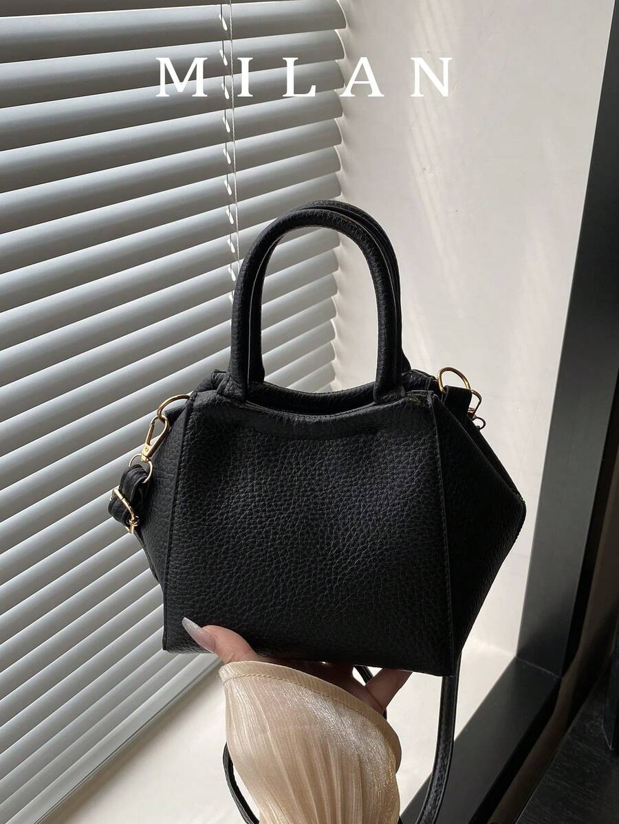 2026春夏时尚百搭水桶包，简约休闲多巴胺色小方斜挎包，女士款