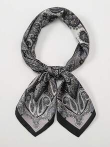 1条70厘米腰果、佩斯利、几何图案方巾/头巾 - 彩色 - 查看 2