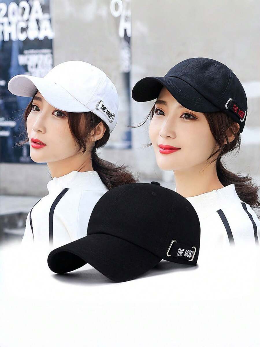 1PC Women's Ponytail Baseball Cap, Adjustable Summer Versatile Street Fashion Baseball Cap, Men's Outdoor Sun Protection Casual Sports Baseball Cap, Beach Sun Protection Cap, Women's Hat