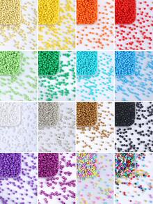 3mm Cuentas de Semilla, 27 Colores de Cuentas de Semilla de Vidrio para Hacer Joyería, Pequeñas Cuentas Artesanales para Hacer Pulseras, Hacer Joyería DIY Pulsera Collar - Talón - Ver 9