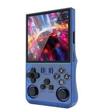 GAMINJA ANS13 Handheld Video Game Console, 3500mAh Battery Capacity, Linux OS, 4-Inch IPS Screen, 720*720 Resolution, Portable Handheld Game Player, 64GB Storage, Pre-Loaded With 15,000+ Games, Supports Multiple Emulators, Multiplayer Connectivity - Multicolor - View 10