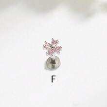 1pc Fashionable Minimalist Four-Leaf Clover Earrings, Suitable For Women's Daily Wear - Four Leaf Clover - View 11