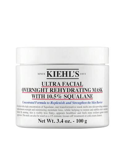 Kiehl's [Bundle] Ultra Facial Toner 75 Ml + Overnight 10.5% Squalane Rehydrating Mask 100 Ml