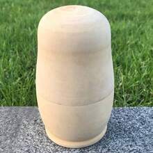 DIY木制套娃（5层手绘） - 学生及活动木制工艺装饰品 - 彩色 - 查看 6