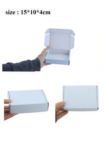 1pc Macaron Color Gift Box, Rectangular Or Square Shape, Suitable For Holiday Gifts, Birthday Gifts, Packaging/Shipping/Apparel Packaging, Storage Box - Multicolor - View 28