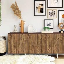 1 Rolo de Papel de Parede Autoadesivo em PVC Impermeável e Resistente a Óleo, Estilo Vintage Europeu, com Textura de Madeira, Ideal para Decoração de Casa, Quarto, Guarda-Roupa, Armário de Cozinha, Escritório e Renovação de Móveis. - marrom - Ver 6