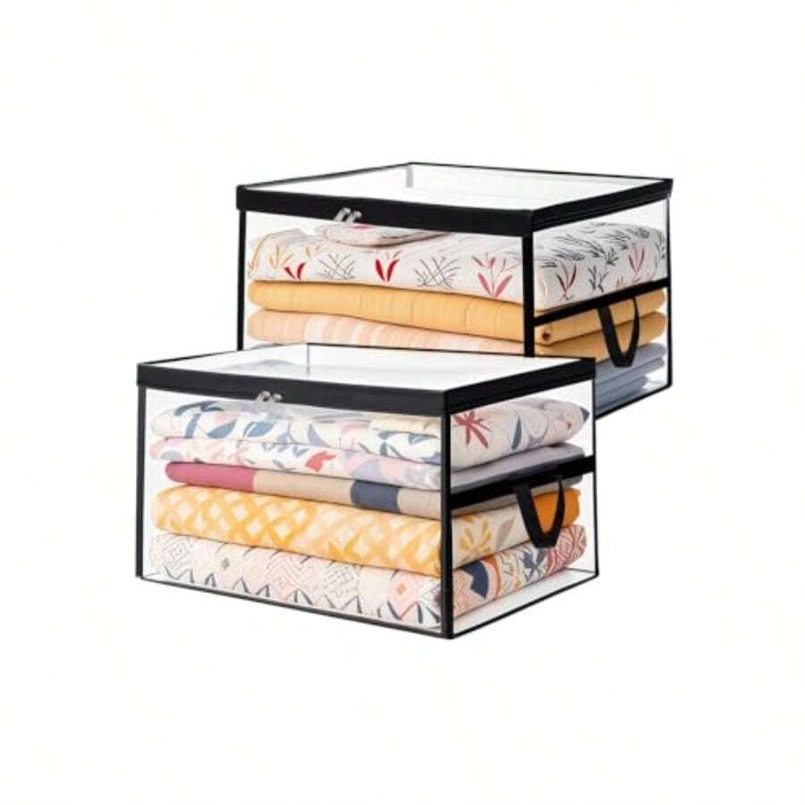 Cloth Storage - أسود وشفاف - مشاهدة 1