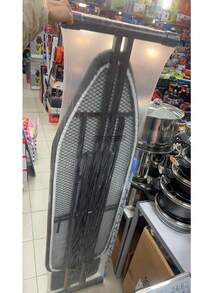 38x122cm 7-Level Adjustable Ironing Board / Home Upright Foldable Ironing Board / Sturdy Steel Grid / High Temperature Resistant Cotton Padding - 122*38cm - View 11