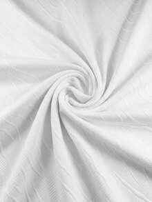 GRDR Minimalist Textured Short Sleeve T-Shirt, Casual Commuter Versatile Top For Men, Summer - White - View 7