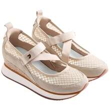 Gioseppo Tênis Feminino Casual Esportivo - Bege - Ver 2