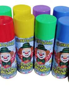 Espuma Para Fiesta En Aerosol Con Aroma Incluye 6 Piezas - 6 - Ver 8
