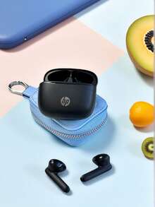 HP H10J 蓝牙 5.4 无线耳机 | 30 小时待机 | 轻巧便携 | 带麦克风 | 适用于 iPhone/安卓手机 | 游戏音乐两相宜 | 圣诞礼物 - 查看 1