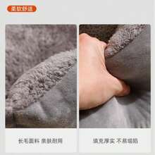 四季宠物床垫，温暖方形猫/小型犬床，适合泰迪犬、贵宾犬等，四季皆宜的宠物窝 - 彩色 - 查看 10