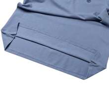 Timberland 男士 AF 胸前标志短袖 Polo 衫（常规款），舒适轻便休闲家居服，户外运动 Polo 衫 A24H2B88 - 藍灰 - 查看 7