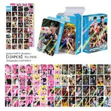 124 B-U-S Holographic Photo Cards | Card Game Collection Set, Including 60 Holographic LOMO Cards And 64 High-Quality Stickers, Perfect For Decorating Room Photo Walls Or Notebooks, And An Ideal Gift For Boy Band Fans - A - View 5