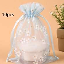 5/10/20pcs Printed Drawstring Pouches, Jewelry Gift Storage Bags, Fragrance Empty Sachets, Food Packaging Bags - View 8