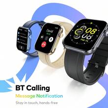 itel ISW-O25 智能手表，1.952 英寸 AMOLED 显示屏，三折金属表圈，不锈钢表冠，IP68 级防水，300mAh 长效电池 - 查看 11