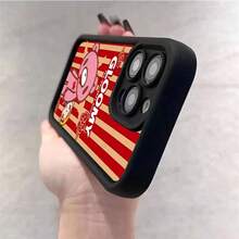Funda de teléfono suave negra Cute G-GloomyB-BearPhone17ProMax161514131211Plus 17air - z7 - Ver 5