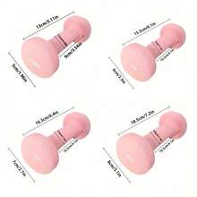 1pc Non-Slip Dumbbell, Easy To Clean, Stackable To Save Space, Unisex Multiple Sizes, Suitable For Home/Commercial Gym, Ideal For Pilates & Body Relaxation, Stable & Durable, Suitable For Arm Muscle Training & Strength Training, Home Gym, Strength Training, Specialized Dumbbell Equipment, Suitable For Home, Office, Sports Fitness, Sports Accessories, Fitness Accessories, Best For Running And Exercising, Unisex, All Season, Fitness Gift, High-Quality Design - Multicolor - View 5