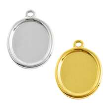 2pcs Assorted Geometric Shapes Including Rectangle, Circle, Oval, Square 304 Stainless Steel Pendant, Jewelry Making Charms, Suitable For DIY Photo, Stone, Resin Jewelry Trays And Bases, Vintage Personalized Accessories For Men And Women - Geometry - View 67