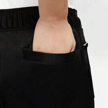 Quần thể thao dệt kim có dây rút bên hông dành cho nữ của Nike Sportswear - màu đen - Xem 4