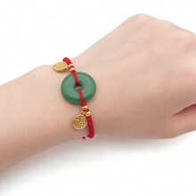 20个圆形玻璃和平扣吊坠，祝福扣挂件，适用于DIY项链、手链、耳环等首饰制作工艺品，尺寸：8/10/12/15/18/20/22/25毫米 - 彩色 - 查看 4