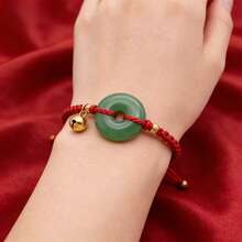 20个圆形玻璃和平扣吊坠，祝福扣挂件，适用于DIY项链、手链、耳环等首饰制作工艺品，尺寸：8/10/12/15/18/20/22/25毫米 - 彩色 - 查看 5