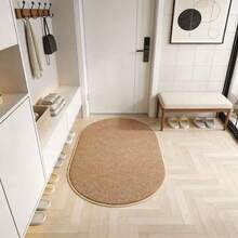 1pc Oval Pineapple Shape Doormat, Thick Faux Sisal Carpet, Washable Bottom, Sturdy And Durable, Dirt-Resistant, Kitchen Thick Carpet, Decorative Carpet, Ins Style Carpet, Shower Carpet, Home Decor Room Supplies, Living Room Carpet, Bedroom Carpet, Entryway Carpet, Kitchen Carpet, Bathroom Carpet, Study Carpet - Multicolor - View 16